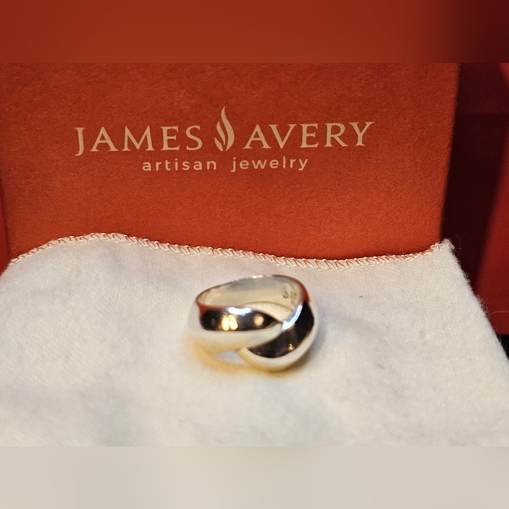 Retired Htf James Avery Dimensional Overlap Dome … - image 2